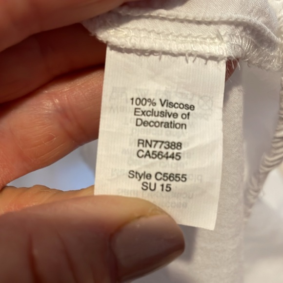 J Crew peasant blouse with lace detail XS - Picture 9 of 10